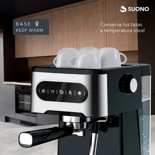 Cafetera Espresso Digital Suono Automática – Elegancia y Sabor en Cada Taza