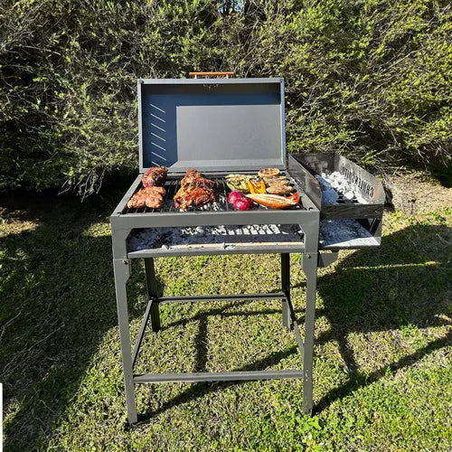 Parrilla Tromen Chulenguito A Leña Con Tapa